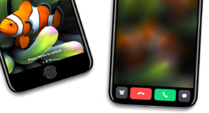 Concept cho thấy 'khu vực chức năng' có thể tích hợp Touch ID và các phím điều khiển trên iPhone 8.