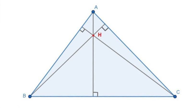 Công thức tính tọa độ trọng tâm G của tam giác ABC dựa trên tọa độ các đỉnh.