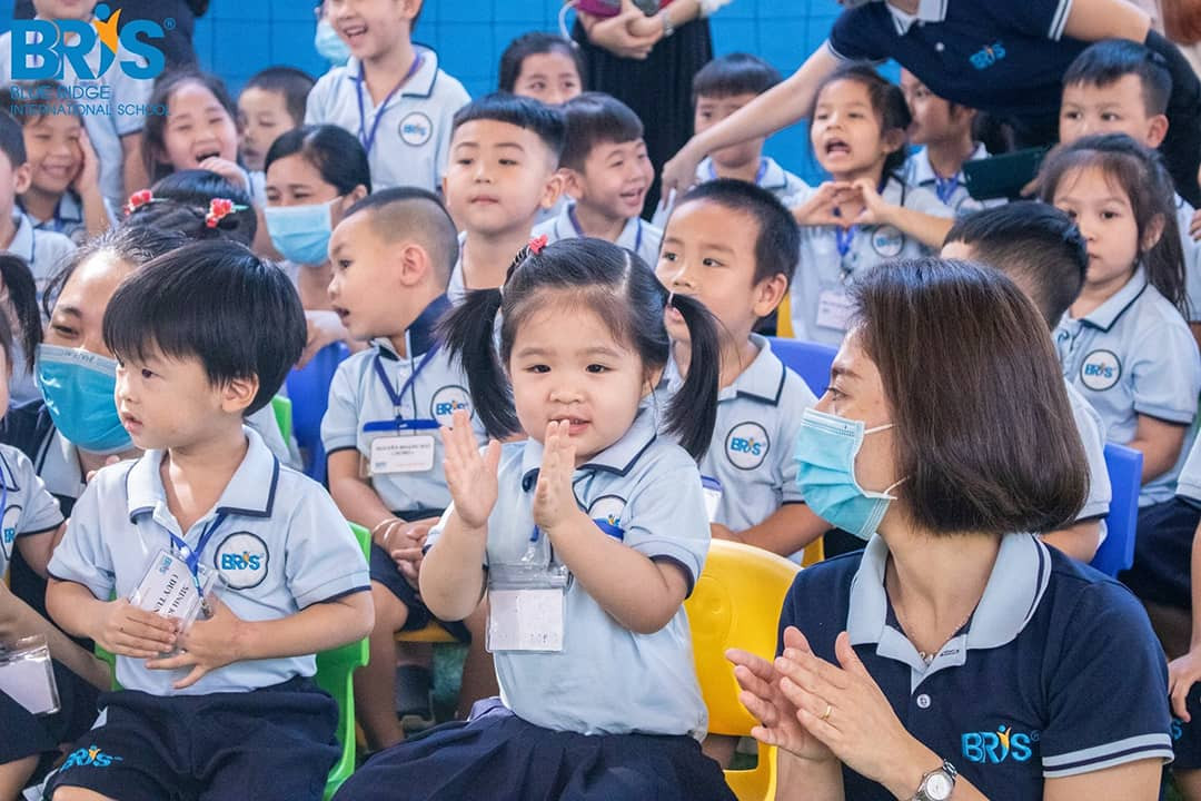 Cổng trường mầm non quốc tế BRIS Quận Tân Phú