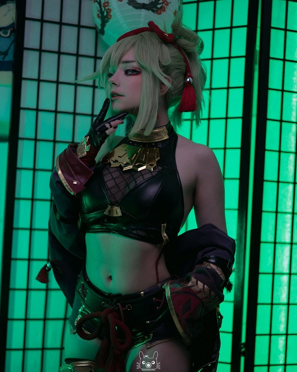 Cosplay Kuki Shinobu trông như nhân vật bước ra từ anime