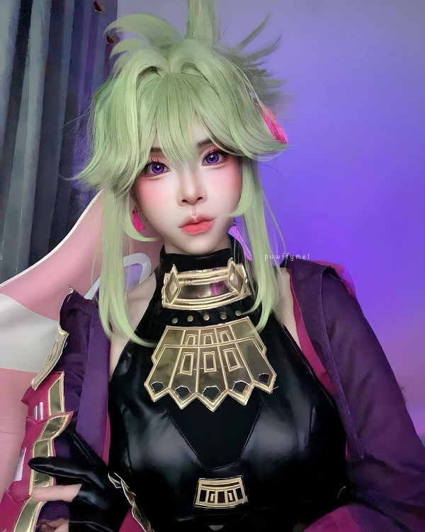 Cosplayer thể hiện xuất sắc vibe nhân vật Kuki Shinobu