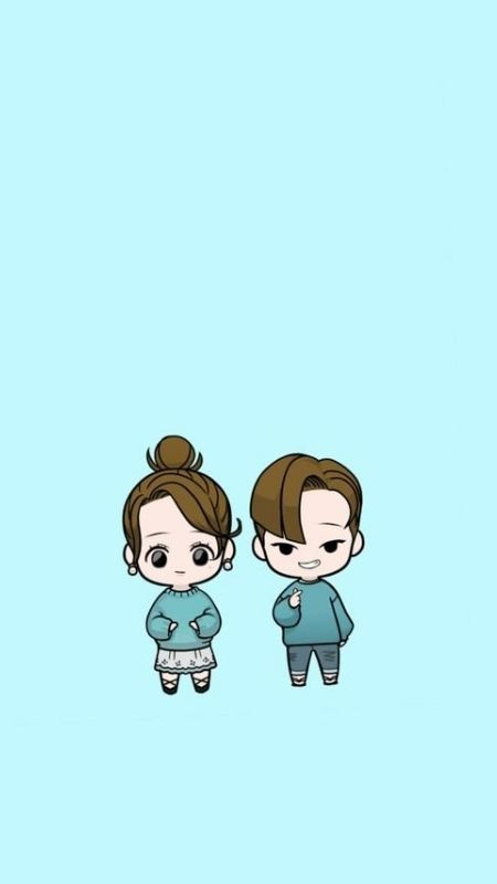 Couple với áo đôi, ảnh nền điện thoại cute nhất hành tinh