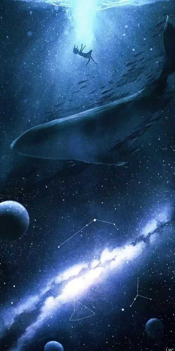 Dải ngân hà tím và hồng làm nền