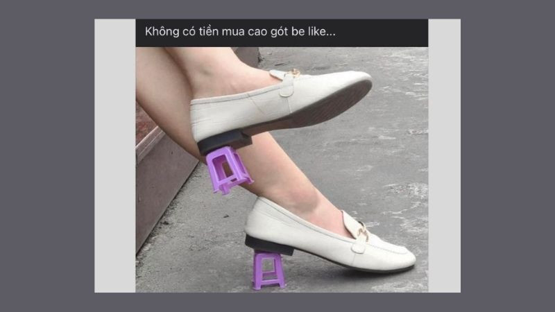 Đăng tải meme Be Like Me lên mạng xã hội và thêm hashtag
