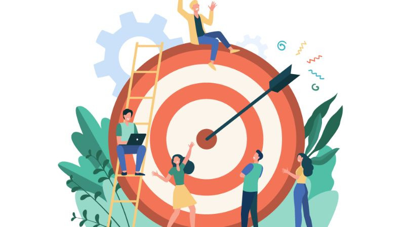 Đồ thị tăng trưởng hiệu quả nhờ chiến lược marketing nhắm mục tiêu