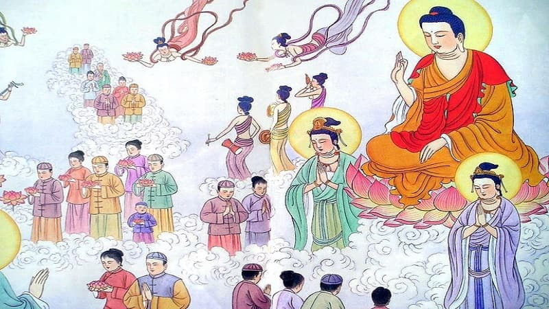 Đức Phật A Di Đà trong một tư thế ngồi thiền định khác