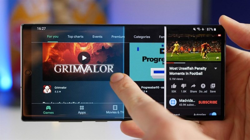 Dung lượng RAM đủ lớn cần thiết cho việc xử lý mượt mà các ứng dụng đa phương tiện