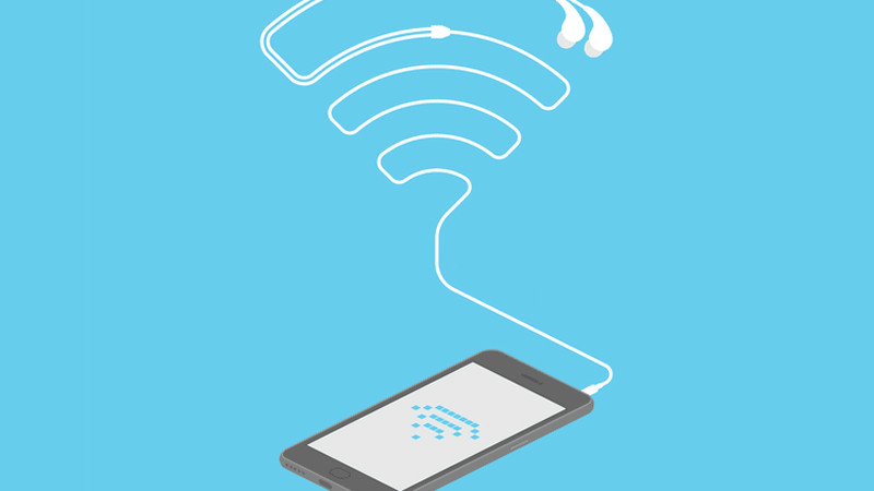 Giao diện màn hình điện thoại hiển thị nhiều tên mạng Wi-Fi khác nhau, nhấn mạnh vai trò của SSID trong việc phân biệt các mạng không dây trong cùng một khu vực.