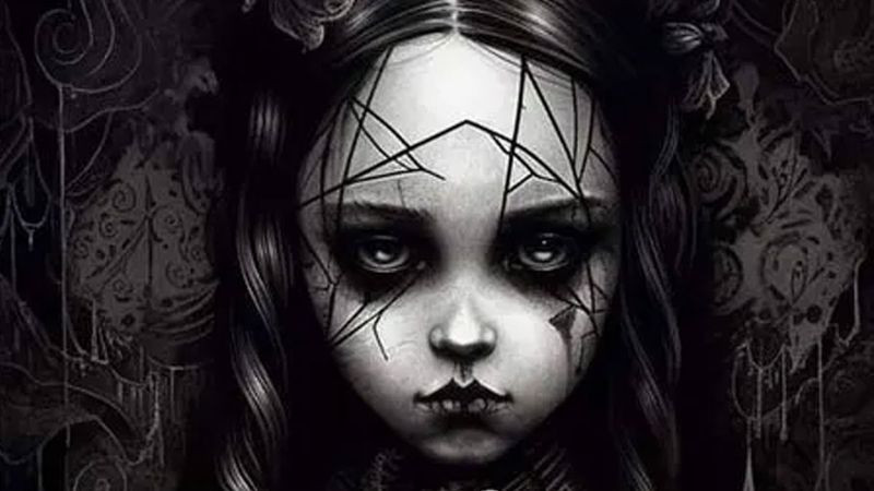 Giao diện minh họa của một trang web về chủ đề huyền bí.