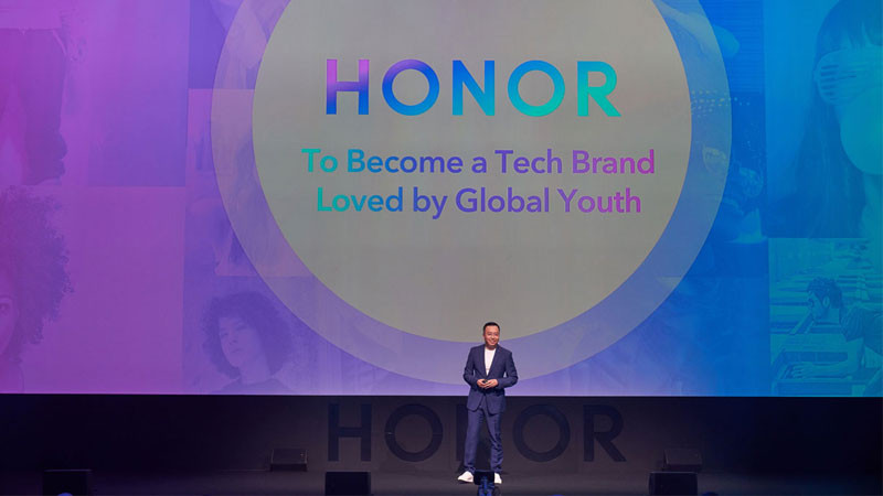 Giao diện người dùng Magic UI trên điện thoại HONOR thể hiện công nghệ tiên tiến