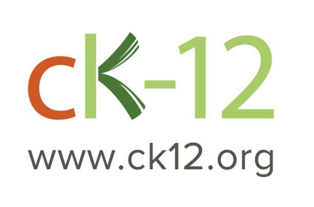 Giao diện tương tác của CK-12 Foundation, tập trung vào các bài học Toán và Khoa học.