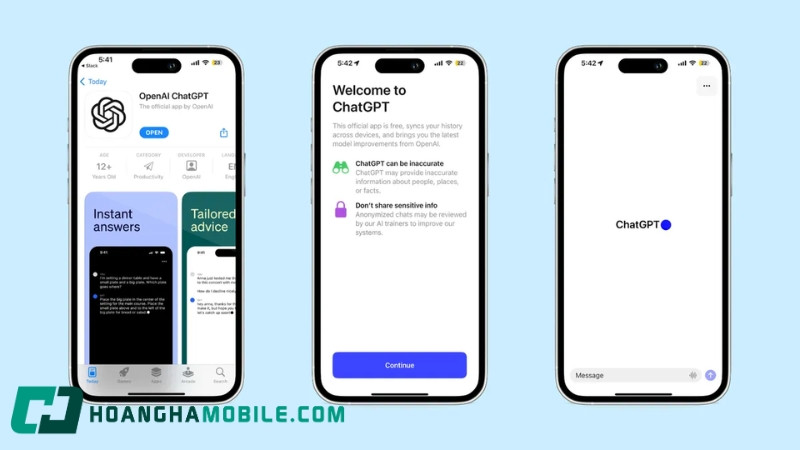 Giao diện xác minh số điện thoại trên ứng dụng di động khi đăng ký tài khoản Chat GPT