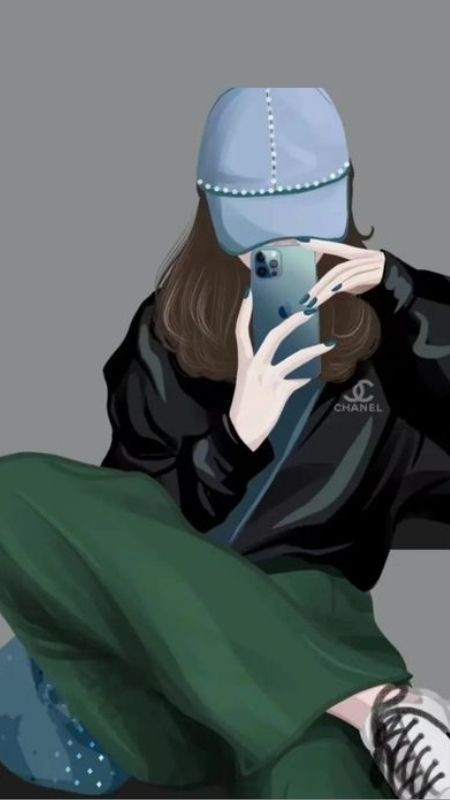 Góc chụp tương tự của cô gái thể hiện cá tính