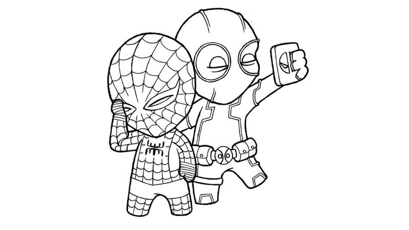 Góc nhìn cận cảnh siêu nhân trong tranh tô màu