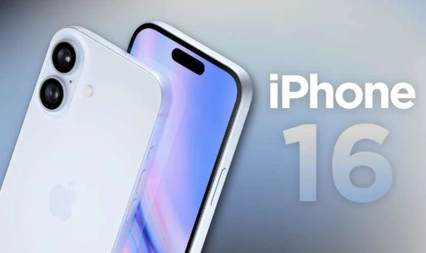 Góc nhìn khác về mô hình iPhone 16 màu Xanh dương
