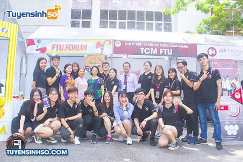 Góc nhìn rộng khuôn viên trường FTU