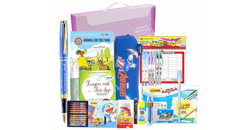 Gợi ý đồ dùng học tập cho học sinh tiểu học