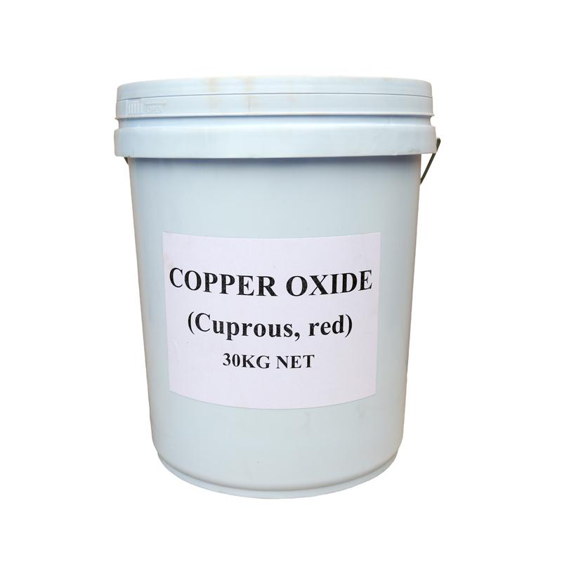 Sản phẩm gốm sứ tráng men màu đồng đỏ nung khử oxy từ Cu2O