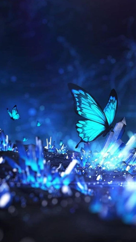 Gradient xanh lam chuyển sắc mượt mà