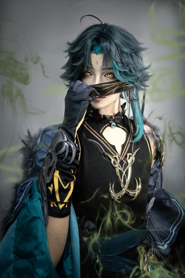 Gương mặt điển trai và thần thái cuốn hút đúng chuẩn chiến binh hộ vệ Liyue