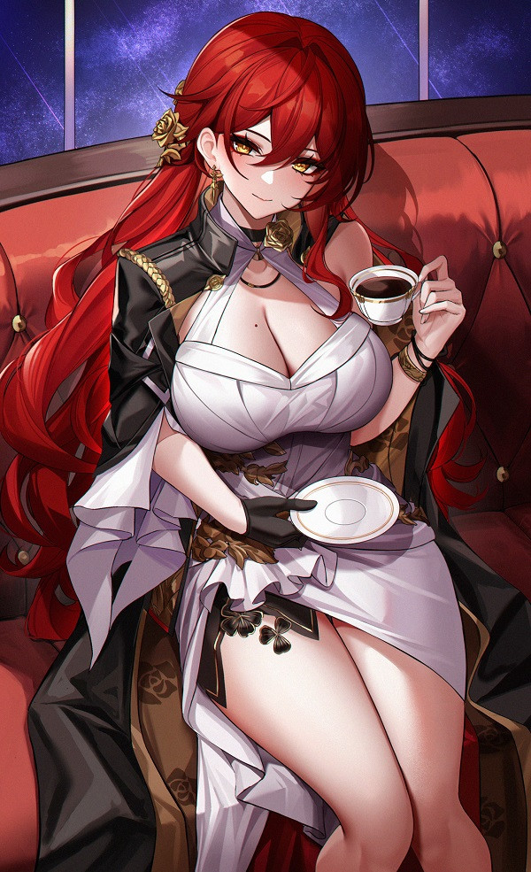 Gương mặt e ấp nhưng đầy cuốn hút của cô nàng anime