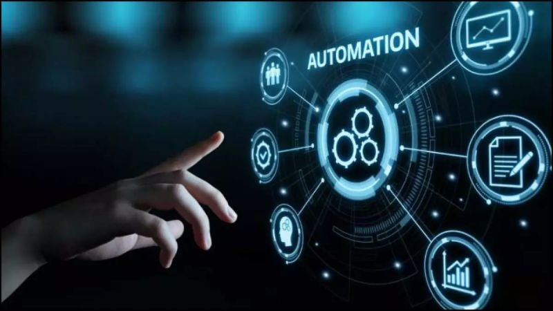 Hệ thống máy móc tự động (auto) trong dây chuyền sản xuất hiện đại