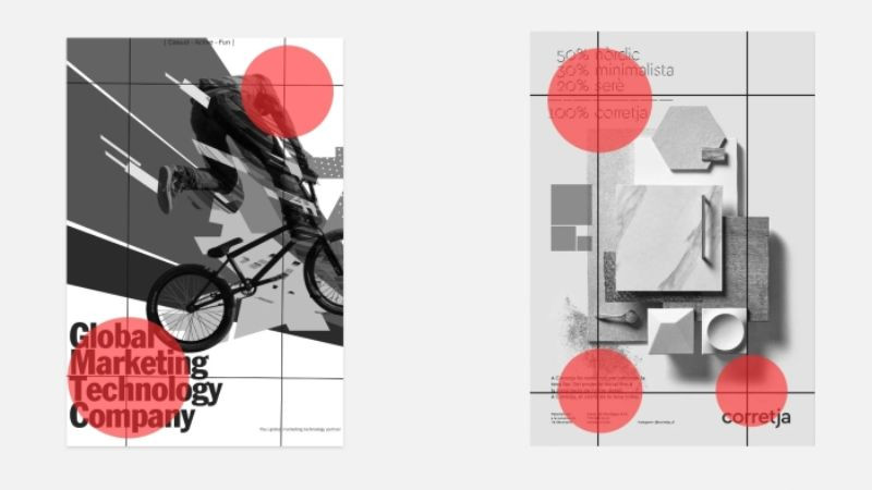 Hệ thống phân cấp (hierarchy) giúp người xem tập trung vào thông tin quan trọng nhất.