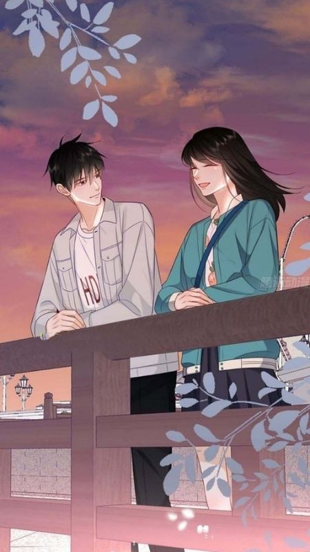 Hình ảnh Anime cặp đôi ấm áp và lãng mạn