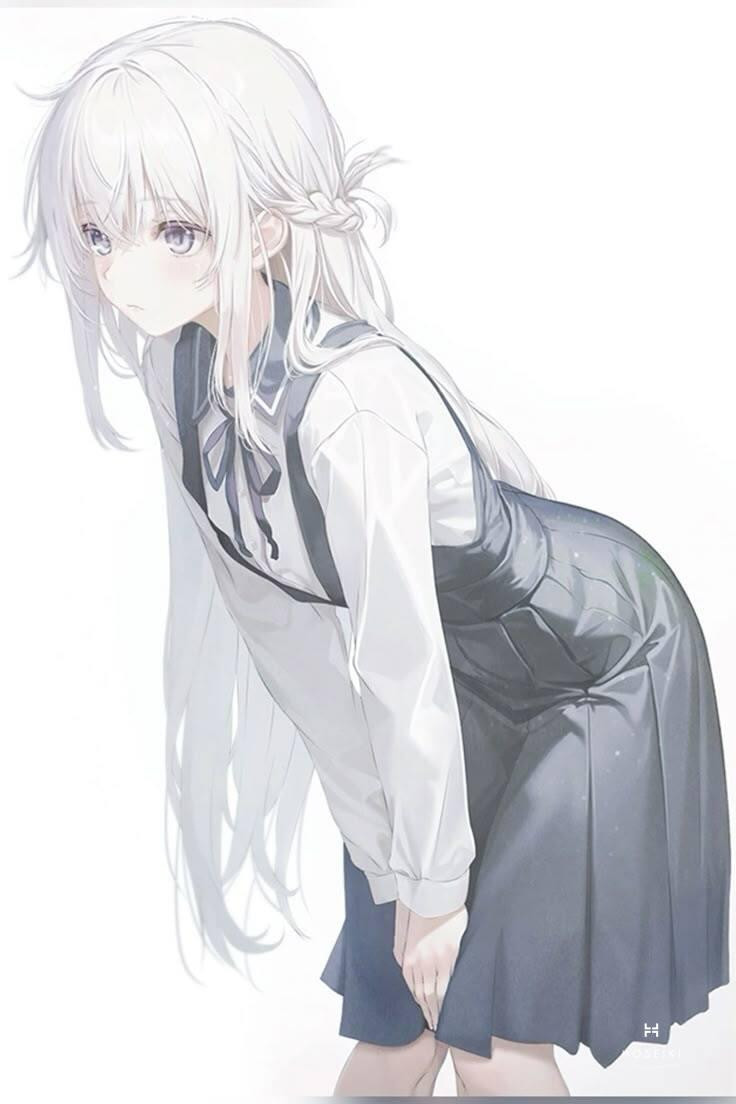 Hình ảnh anime nữ cá tính với trang phục nổi bật