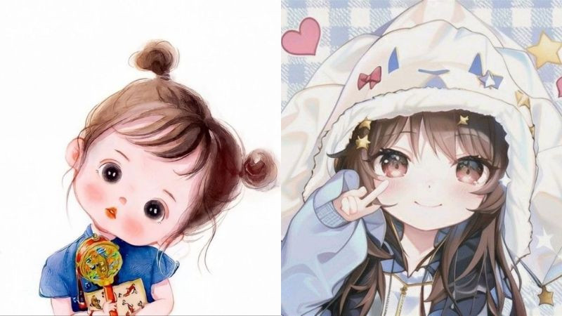 Hình ảnh avatar đẹp cho con gái ngầu với cô gái nhìn xa xăm suy tư