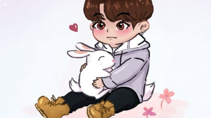 Hình ảnh BTS anime được yêu thích
