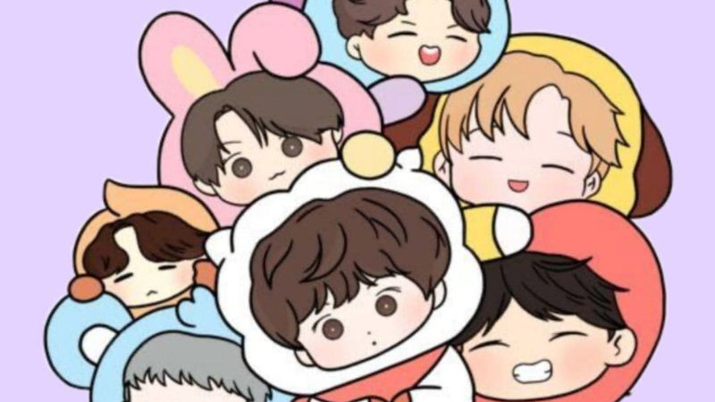 Hình ảnh BTS Chibi thu hút
