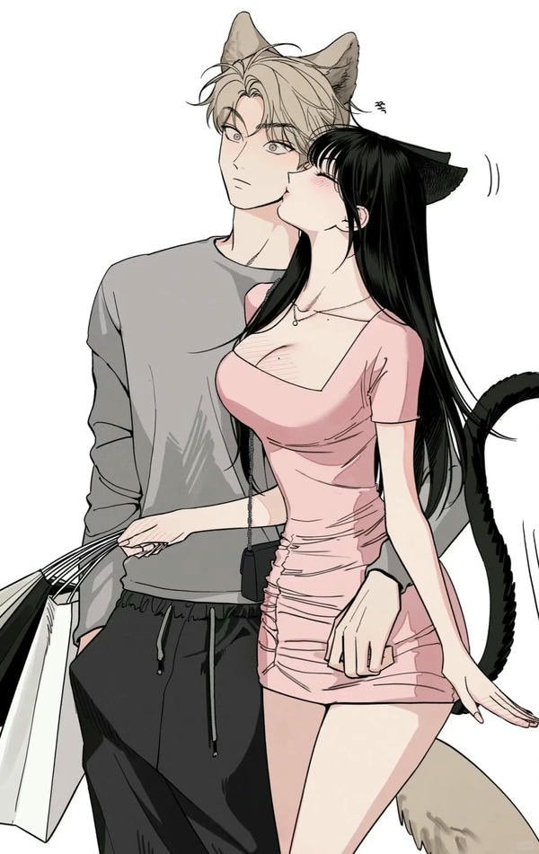 Hình ảnh cặp đôi anime cùng nhau nấu ăn