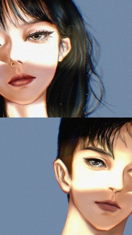 Hình ảnh cặp đôi ngồi cạnh nhau dưới ánh hoàng hôn