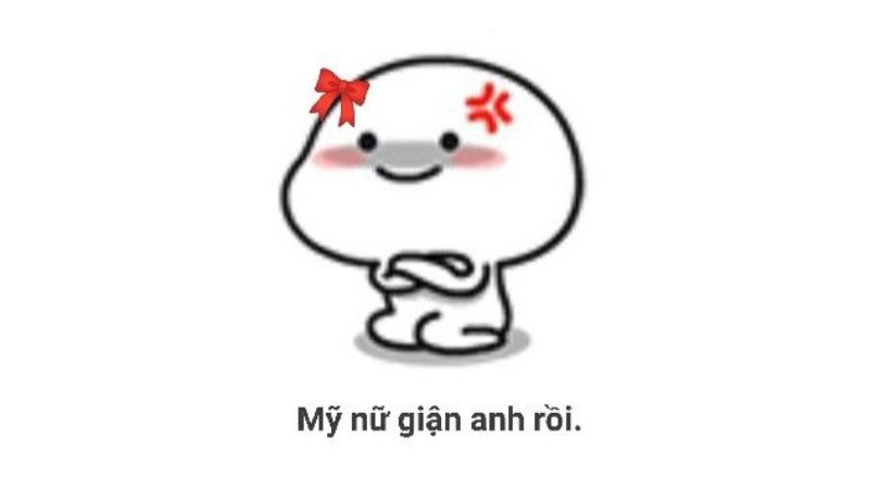 Hình ảnh chế chibi mô tả tình huống đời thường, mang tính gần gũi trong ảnh chế