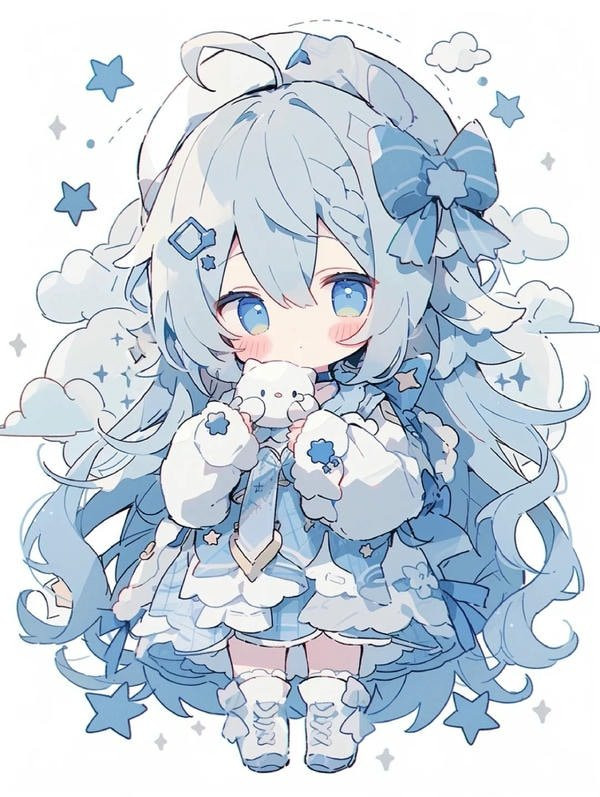 Tuyển tập hình ảnh chibi nữ cute đơn giản đáng yêu Hình ảnh chibi nữ chơi nhạc cụ