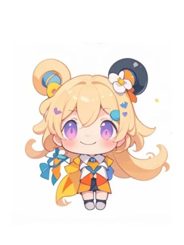 Tuyển tập hình ảnh chibi nữ cute đơn giản đáng yêu Hình ảnh chibi nữ cùng thú cưng
