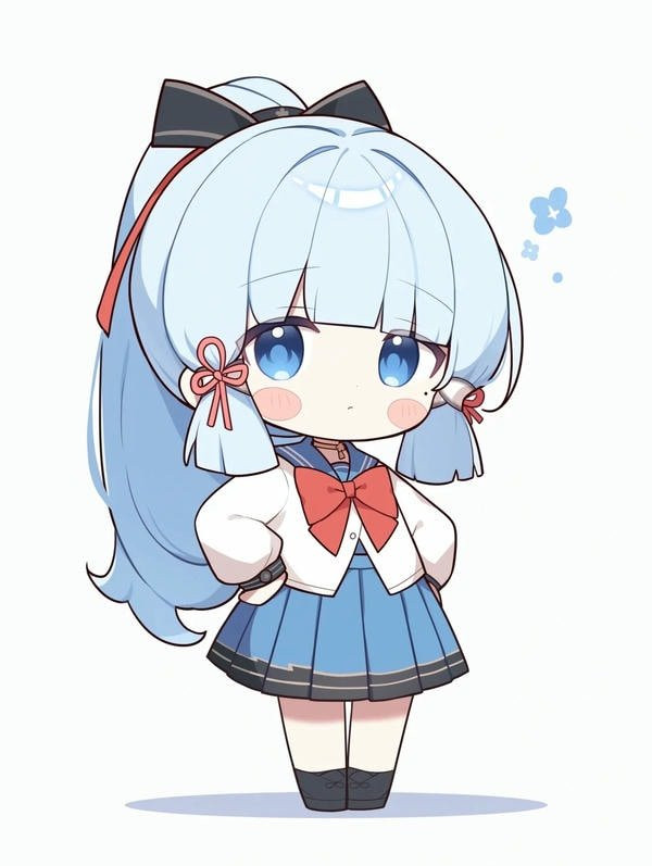 Tuyển tập hình ảnh chibi nữ cute đơn giản đáng yêu Hình ảnh chibi nữ đi picnic