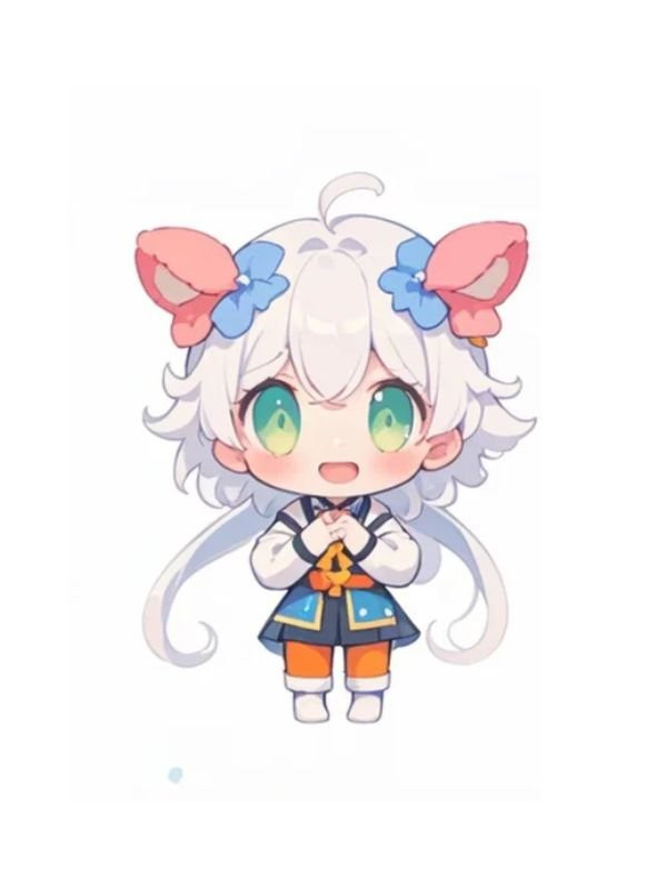 Tuyển tập hình ảnh chibi nữ cute đơn giản đáng yêu Hình ảnh chibi nữ ngắm sao