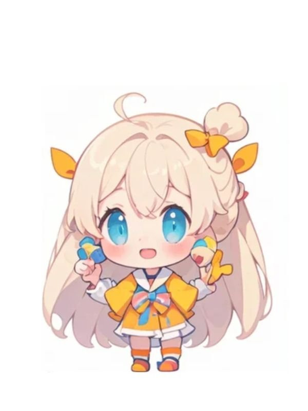 Tuyển tập hình ảnh chibi nữ cute đơn giản đáng yêu Hình ảnh chibi nữ với bóng bay