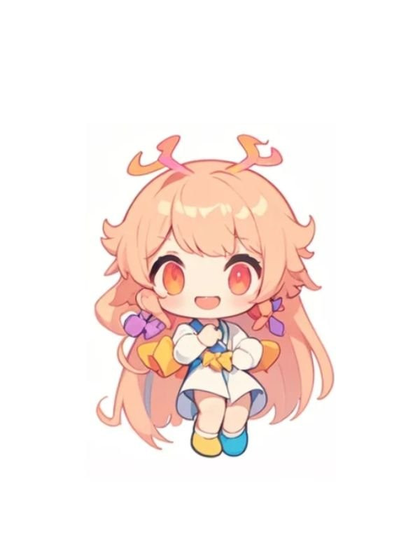 Tuyển tập hình ảnh chibi nữ cute đơn giản đáng yêu Hình ảnh chibi nữ với khinh khí cầu