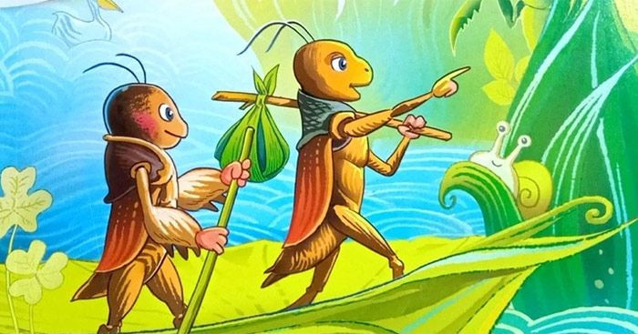 Tuyển chọn hình ảnh con dế mèn chân thực và ý nghĩa Hình ảnh chú dế mèn hoạt hình với nụ cười đáng yêu