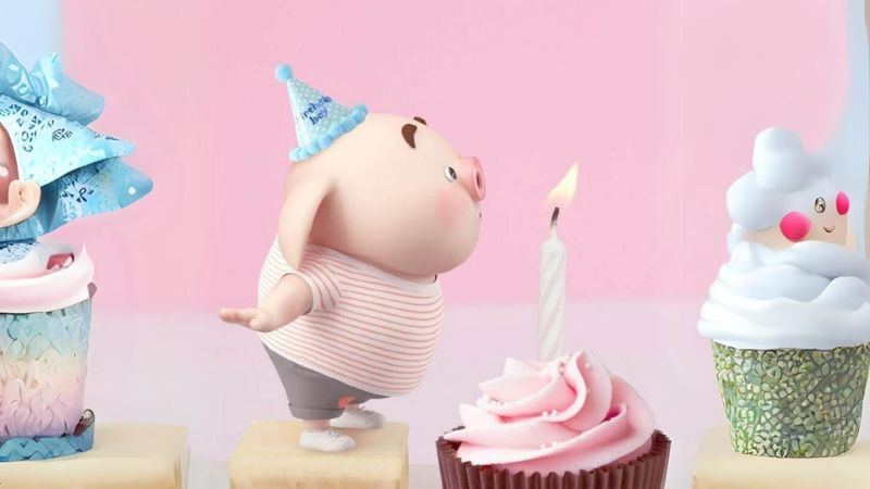 Hình ảnh chúc mừng sinh nhật bá đạo cho bé gái