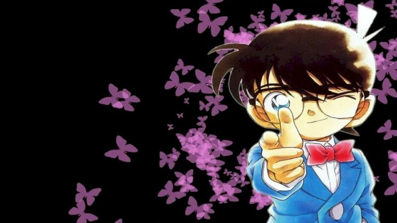 Hình ảnh Conan ngầu trong tư thế suy luận