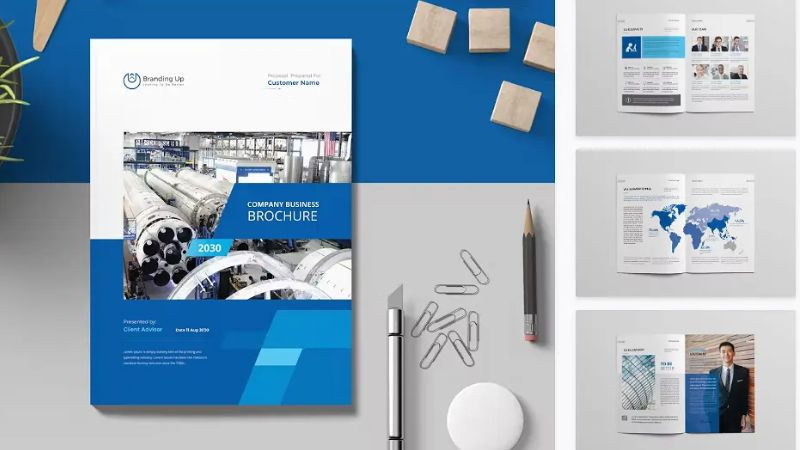 Hình ảnh cuộc họp kinh doanh, liên tưởng đến việc trình bày hoặc sử dụng Company Profile.