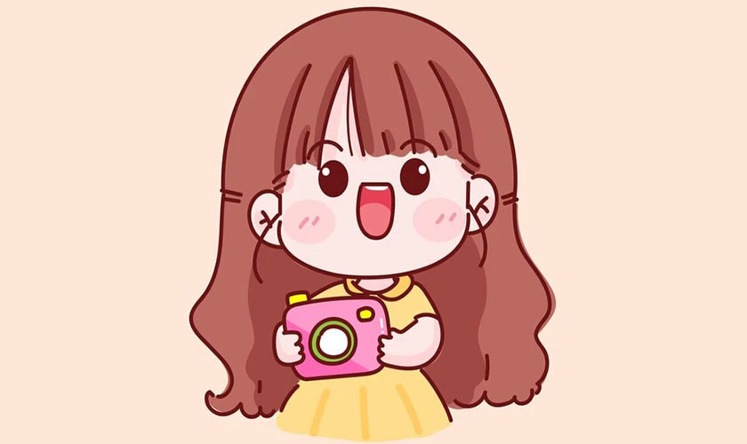 Hình ảnh đại diện Zalo đẹp phong cách chibi