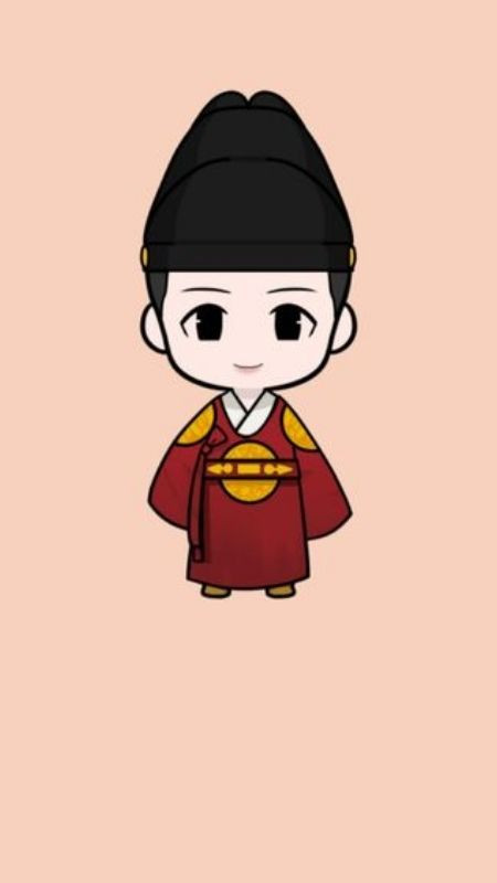 Hình ảnh dễ thương vua siêu cấp cute với vẽ chibi