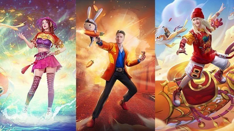 Hình ảnh FF chủ đề Lễ Giáng Sinh với cây thông và quà tặng