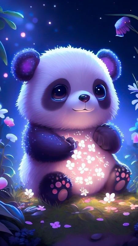 Hình ảnh gấu Panda đang ăn tre quen thuộc