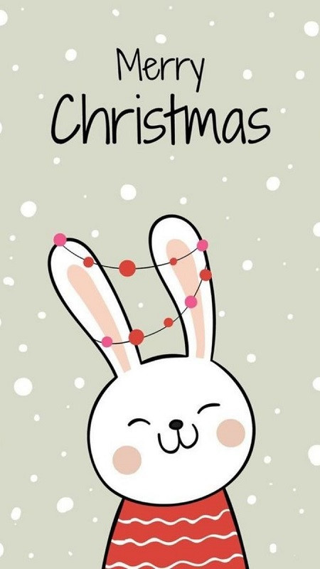 Hình ảnh Giáng sinh cute minh họa ông già Noel đang tặng quà